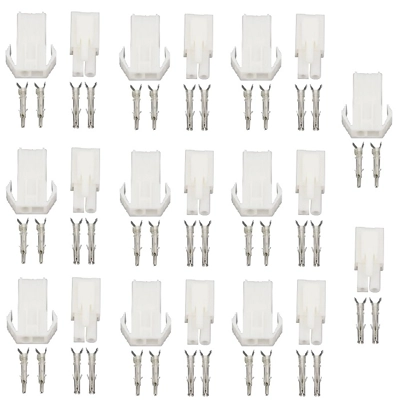10x Pairs Mini Small Tamiya EL-2P Male Plug Connector RC Battery or Charger 10x Pairs Mini Small Tamiya EL-2P Male Plug Connector RC Battery or Charger
