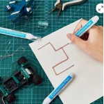 Car Rear Heated Window Defogger Repair Kit Demister Element Copper Paint Pen