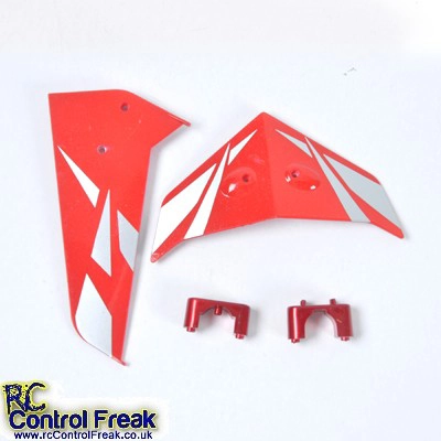 Syma S033G-11 RC Helicopter Tail Decoration - Red