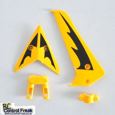 Syma S107G-03 RC Helicopter Tail Decoration - Yellow