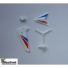 Syma S800G-05 RC Helicopter Tail Decoration - White