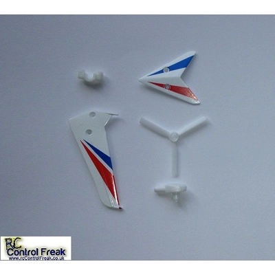 Syma S800G-05 RC Helicopter Tail Decoration - White