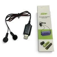 Universal Lithium 3.7v 4.2v Battery Fast Charger Magnetic ..