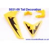 Syma RC Helicopter Part S031-09 Tail Decoration Blades