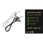 Universal USB Cable ON/Off Switch USB Male 2 Core Wire Extension Cord 1M Black Universal USB Cable ON/Off Switch USB Male 2 Core Wire Extension Cord 1M Black