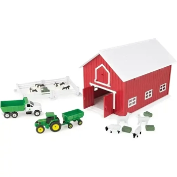Red Barn Play Set with Tractor