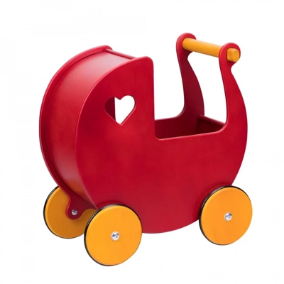 Mini Moover Dolls Pram - Red