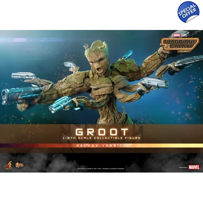Hot Toys - Guardians of the Galaxy Vol. 3 - 1/6th scale Groot Collectible Figure (Deluxe Version)
