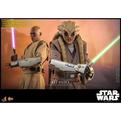 Hot Toys – Star War Episode III: Revenge of the Sith - 1/6th scale Kit Fisto Collectible Figure