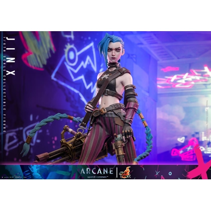 Hot Toys – Arcane - 1/6th scale Jinx Collectible Figure