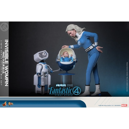 Hot Toys - The Fantastic Four: First Steps - 1/6th Invisible Woman Figure -Special Exclusive Edition
