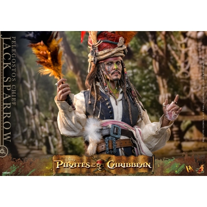Hot Toys - Pirates of the Caribbean: Dead Man's Chest - 1/6th scale Pelegostos Chief Jack Sparrow