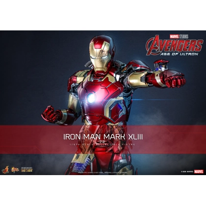 Hot Toys - Avengers Age of Ultron - 1/6th scale Iron Man Mark XLIII (2.0) Collectible Figure