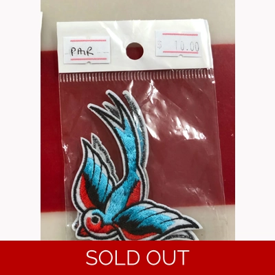 Swallow Patches (Pair)