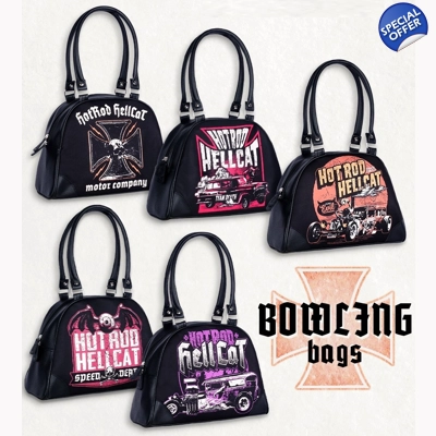 Bowler Handbag by Hot Rod Hellcat