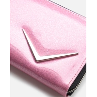 Liquorbrand Sparkle Vinyl Zippered Wallet