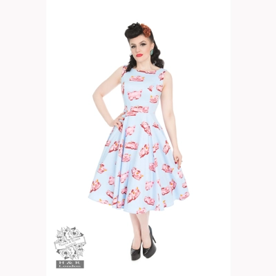 Audrey's Car Hop Swing Dress by Hearts & Roses