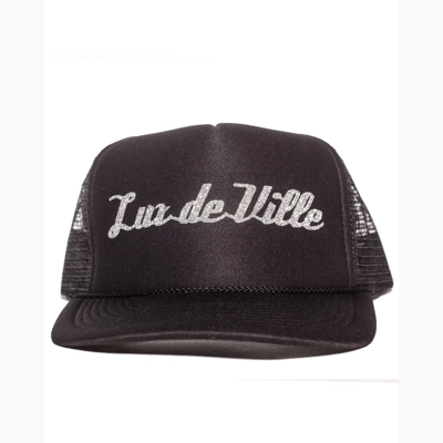 LDV Glitter Script Trucker Cap