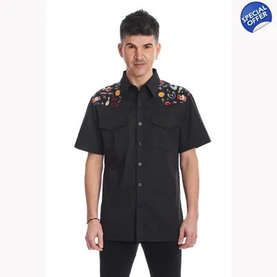 Let's Go Bowling Western Shirt by Banned Apparel