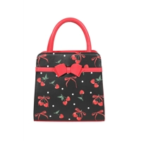 Cherries and Bows Handbag by Banned Apparel