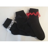 Lace Fold Over Socks