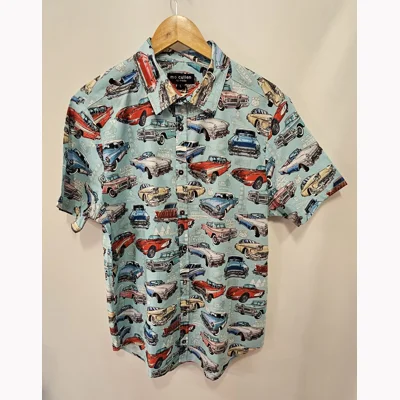 Mother Road Motoring Hawaiian Style Shirt - NZ Made