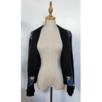 Nautical Pinup Cropped Bomber Jacket by Retro America