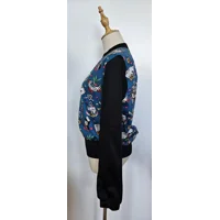 Nautical Pinup Cropped Bomber Jacket by Retro America
