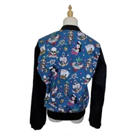 Nautical Pinup Cropped Bomber Jacket by Retro America