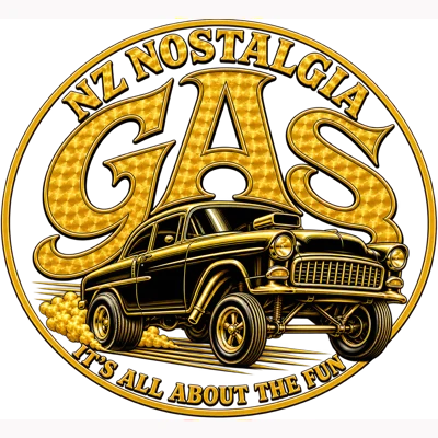 NZ Nostalgia Gas Logo Tee