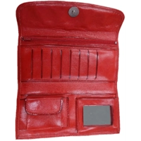 Rose Tooled Leather Wallet