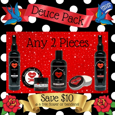 American Pomade Girl Deuce 2 Piece Pamper Pack