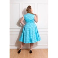 Ruth Polka Dot Swing Dress by Hearts & Roses
