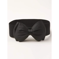 Elasticised Belt with Bow