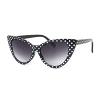 Polka Dot Cateye Sunglasses