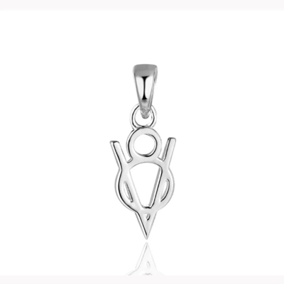V8 Sterling Silver Charm