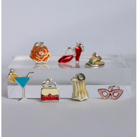 Cocktail Glass Charm