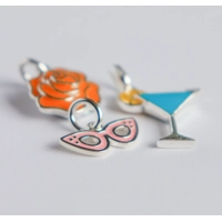 Pink Sunglasses Charm