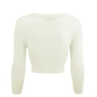 3/4 Sleeve V-Neck Cropped Cardigan