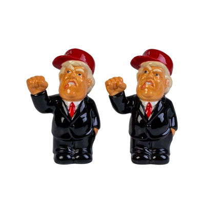 Donald Trump Salt & Pepper Shaker Set