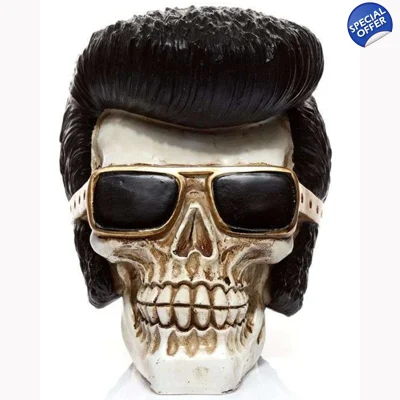 The King Elvis Skull Money Bix
