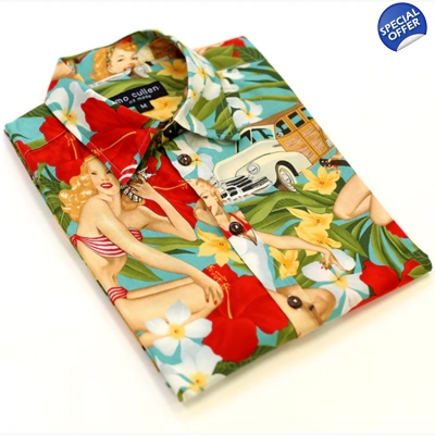 Aloha Shirt By Mo Cullen Shirtsmith - Medium