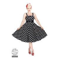 Polka Dot Swing Dress & Bolero Set by Hearts & Roses