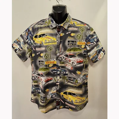 Funny Car Hawaiian Style Shirt - NZ Made