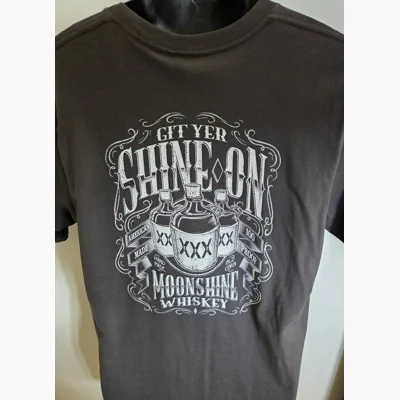 Git Yer Shine On Tee by Retro America
