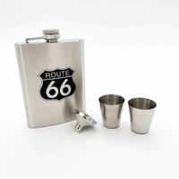 Route 66 Hip Flask Set