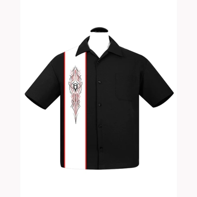 V8 Pinstripe Panel Shirt - Medium V8 Pinstripe Panel Shirt - Medium
