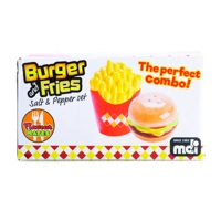 Burger and Fries Salt and Pepper Shakers