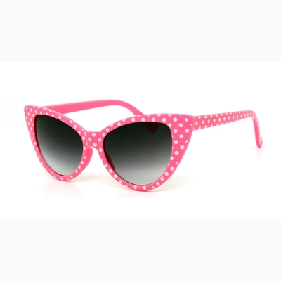 Polka Dot Cateye Sunglasses