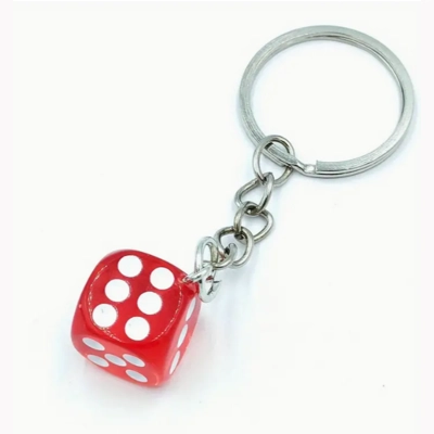 Dice Keyrings Dice Keyrings